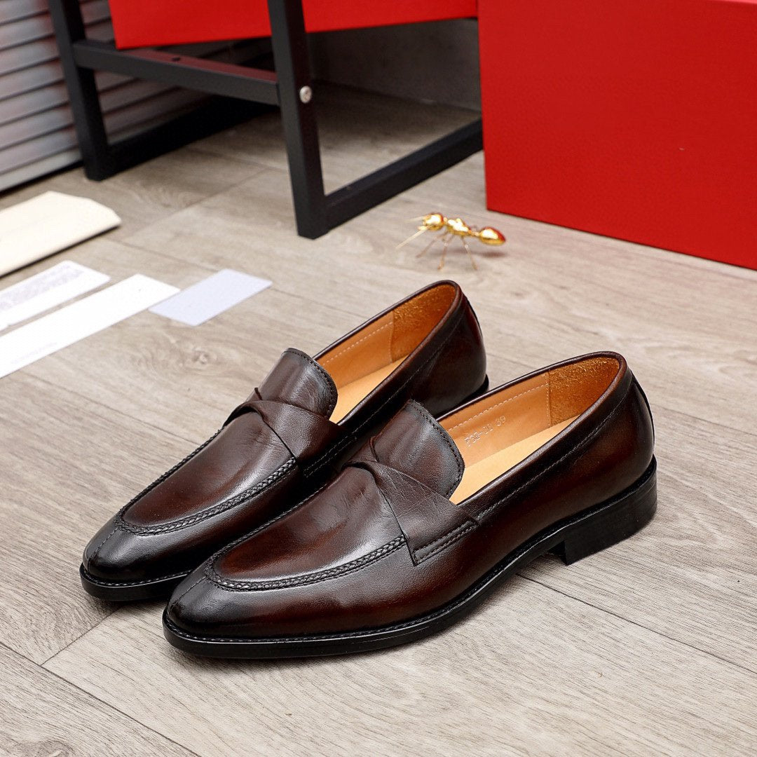 Designer design haute couture men's loafers