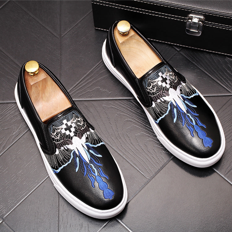 Casual Embroidered Loafers