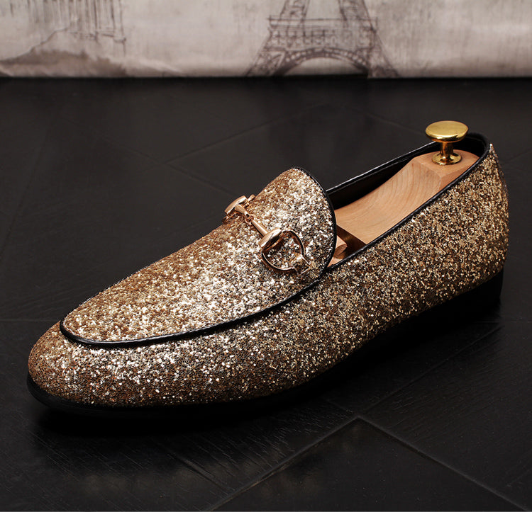 Fashion Sequin Loafers