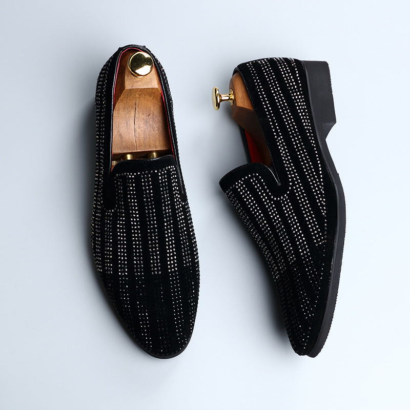 Trendy Versatile Date Black Loafers