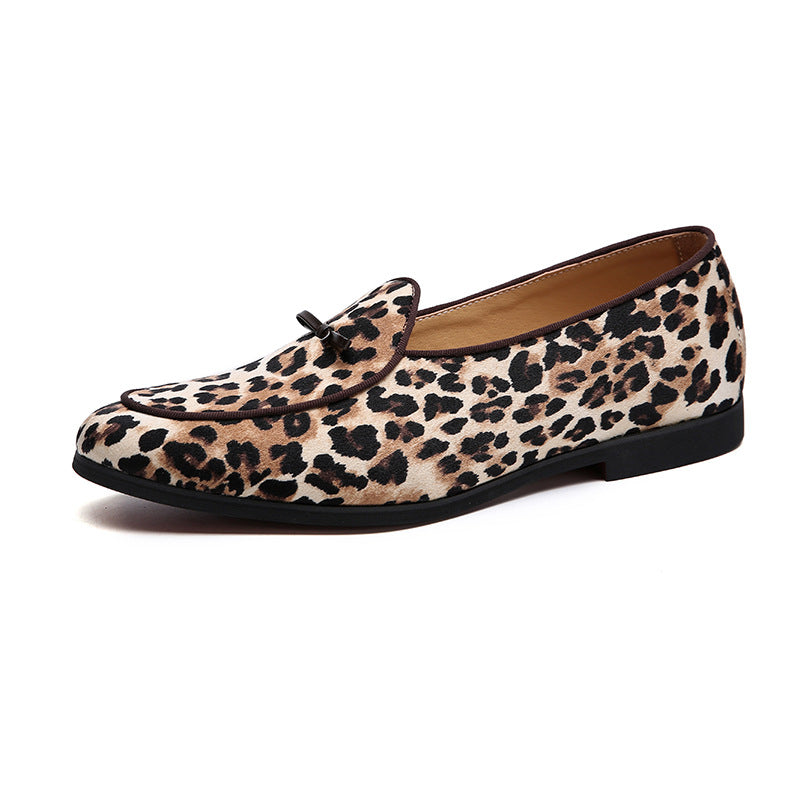 British style fashion leopard print pumps