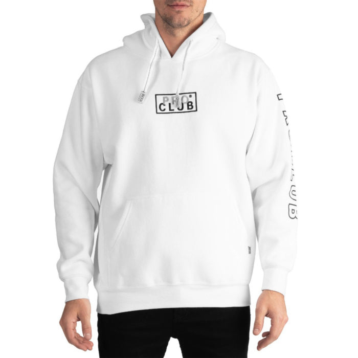 Pro Club Men's Embroidered Logo Heavyweight Pullover Hoodie 1024120203