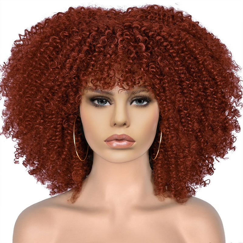 New explosive wig for women with short curly hair 1024121101