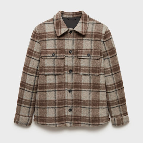 Check flannel overshirt 1024112920