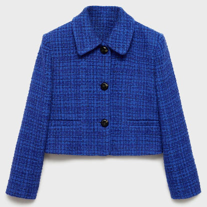 Tweed jacket with buttons 1024112909