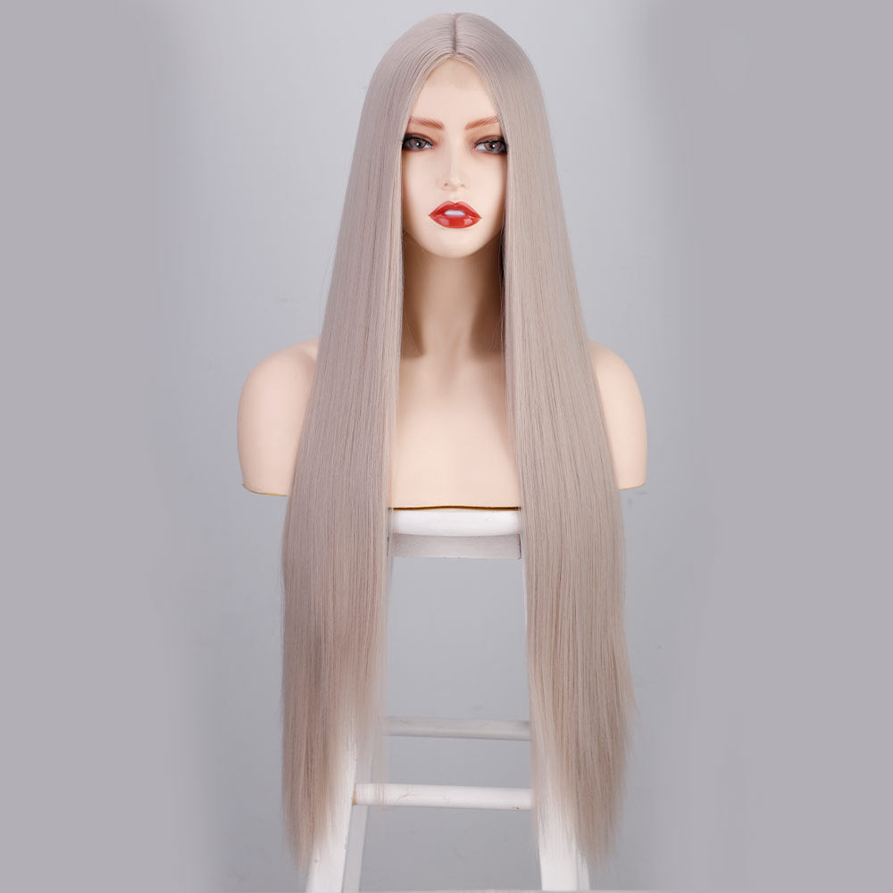 Front lace long straight wig 1024120903