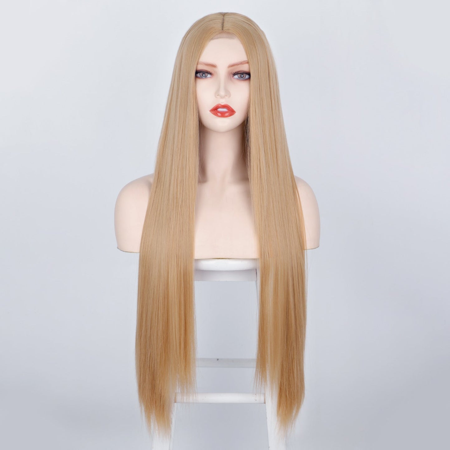 Front lace long straight wig 1024120903