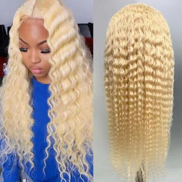 Front lace wig fluffy big wave roll 1024121102