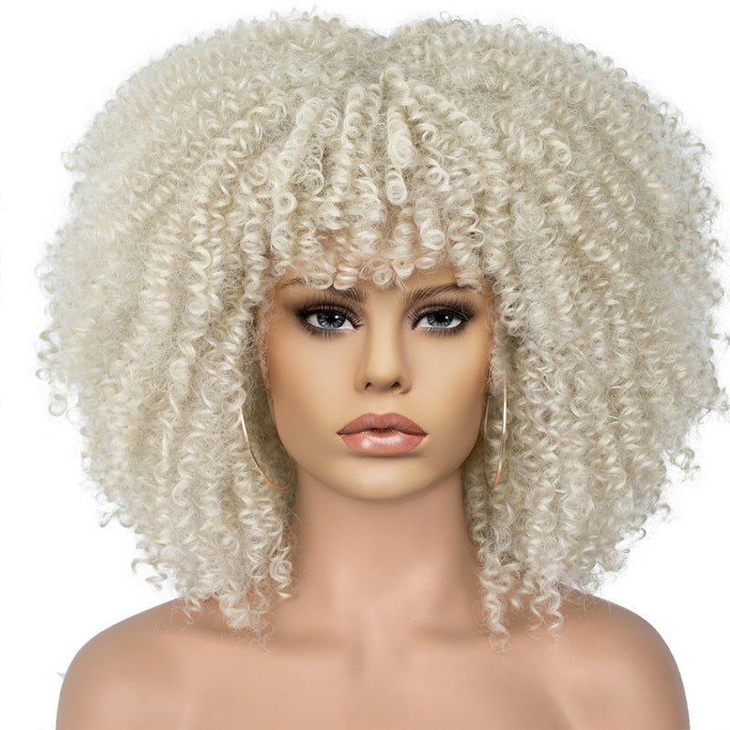 New explosive wig for women with short curly hair 1024121101