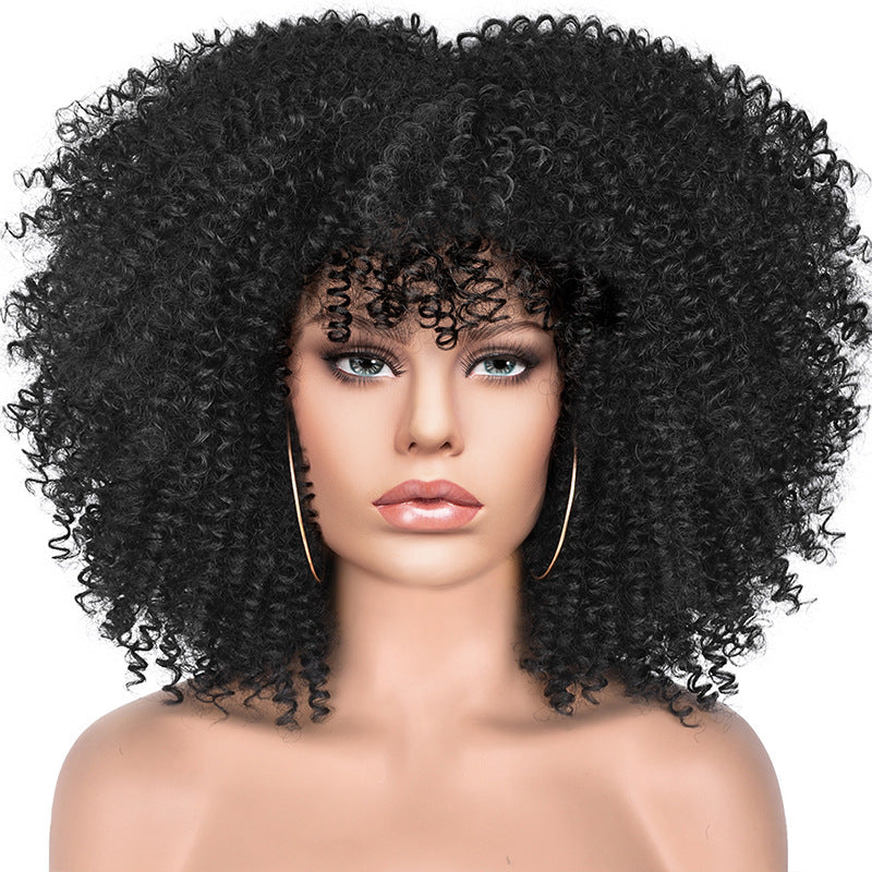 New explosive wig for women with short curly hair 1024121101