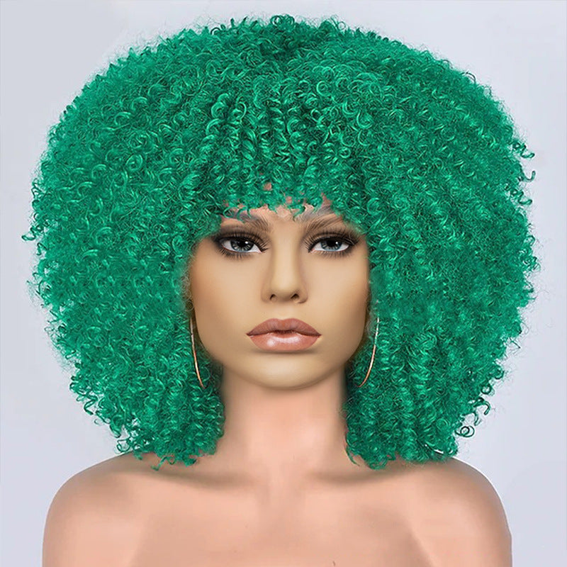 New explosive wig for women with short curly hair 1024121101