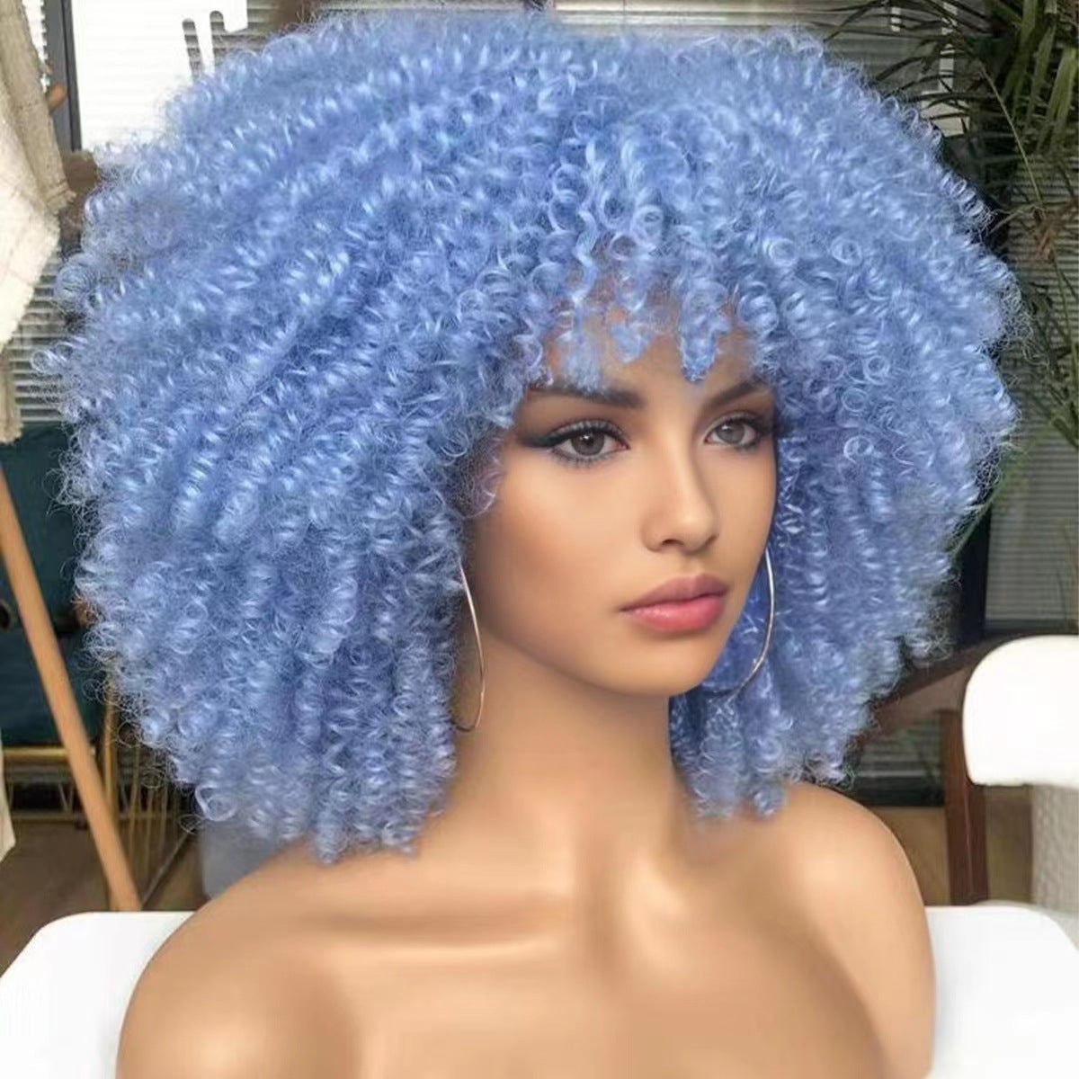 New explosive wig for women with short curly hair 1024121101