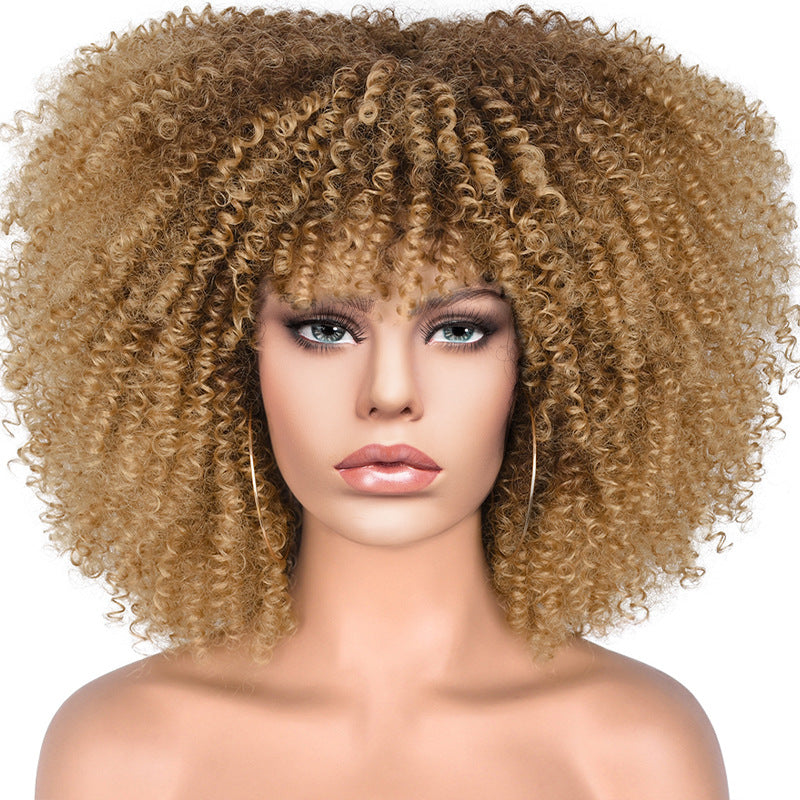 New explosive wig for women with short curly hair 1024121101