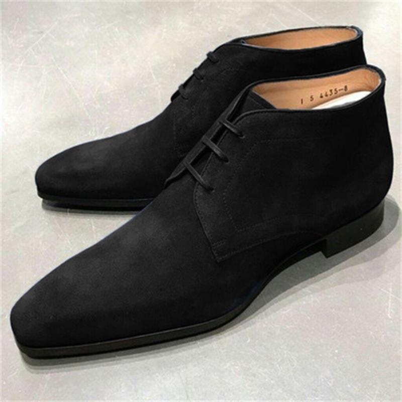 New Men Fashion Trend Classic All match Dress chukka boots