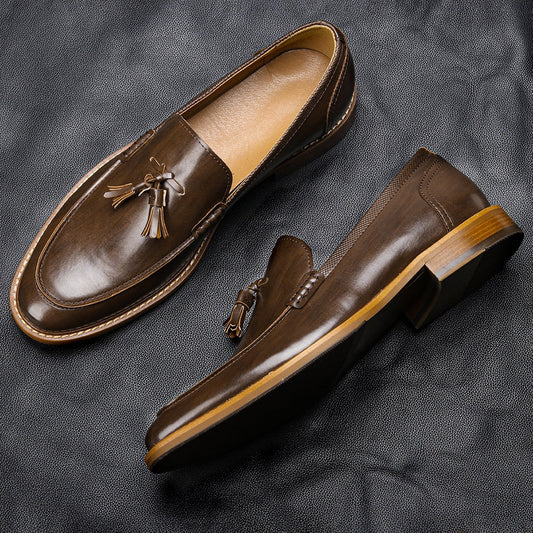 men_s formal shoes Loafers comfortable Tassel Shoes