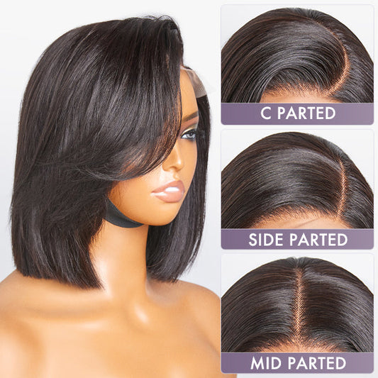 Pixie Bob 13x4 Lace Front Wig Human hair