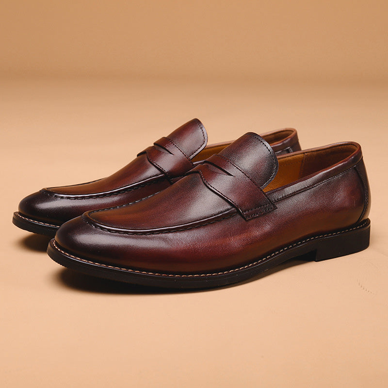 Classic men's leather shoes series 32