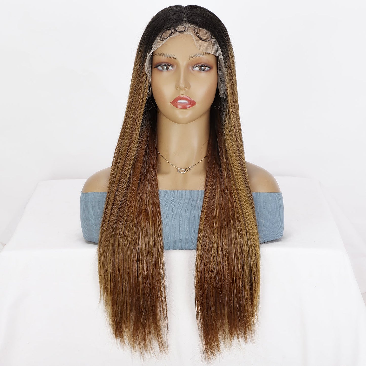 Women's fashionable long straight wig 1024121302