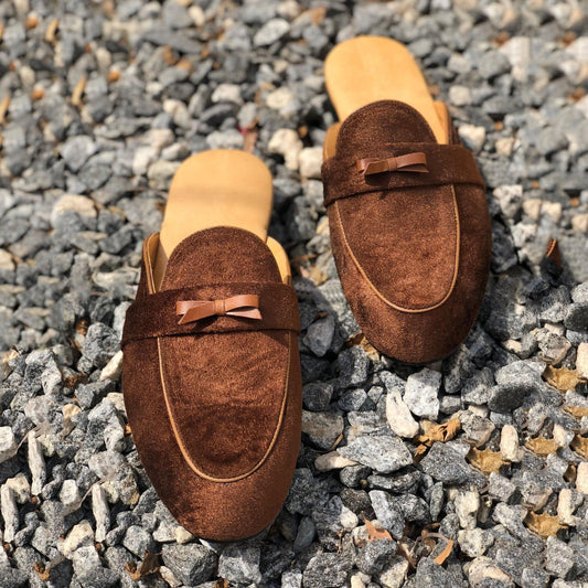 Men's Fashion Moccasin Half Slippers