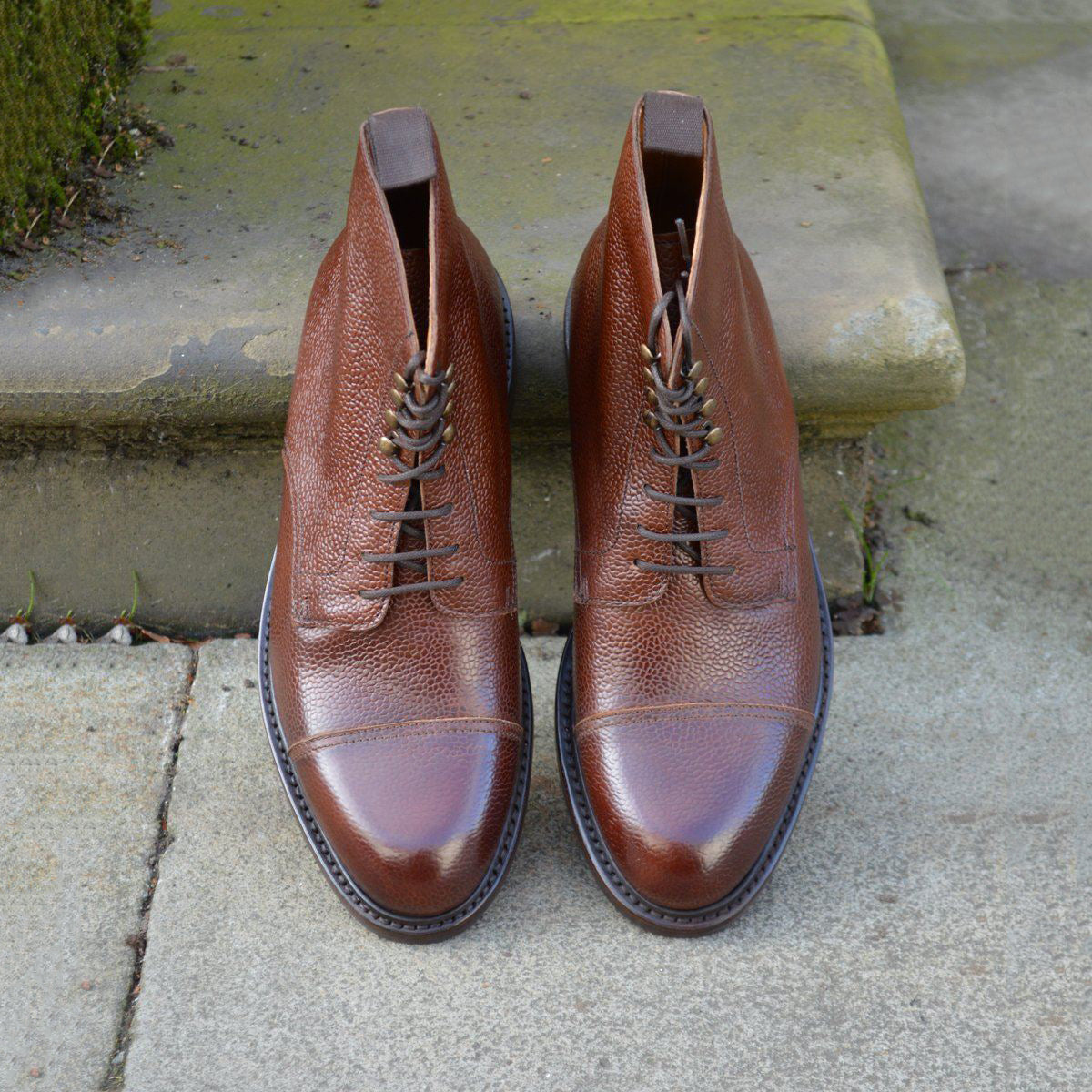 British gentleman's lace-up boots