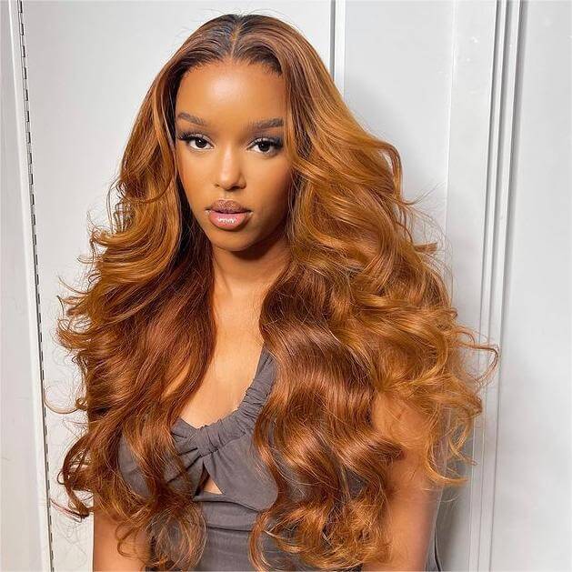 13X4 LACE FRONTAL SCOTTISH GINGE BODY WAVE WIG