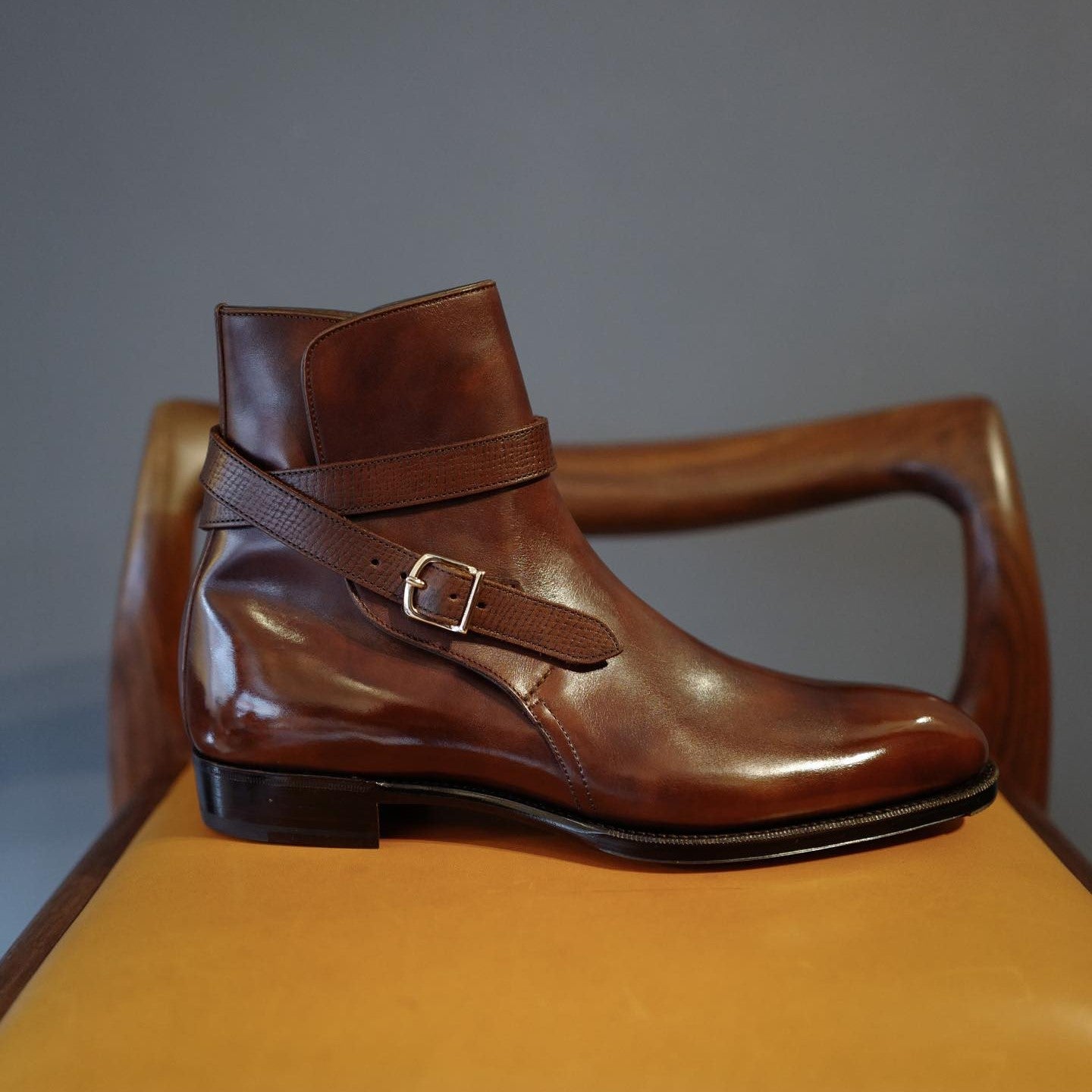 Brandon Belt Buckle Boots