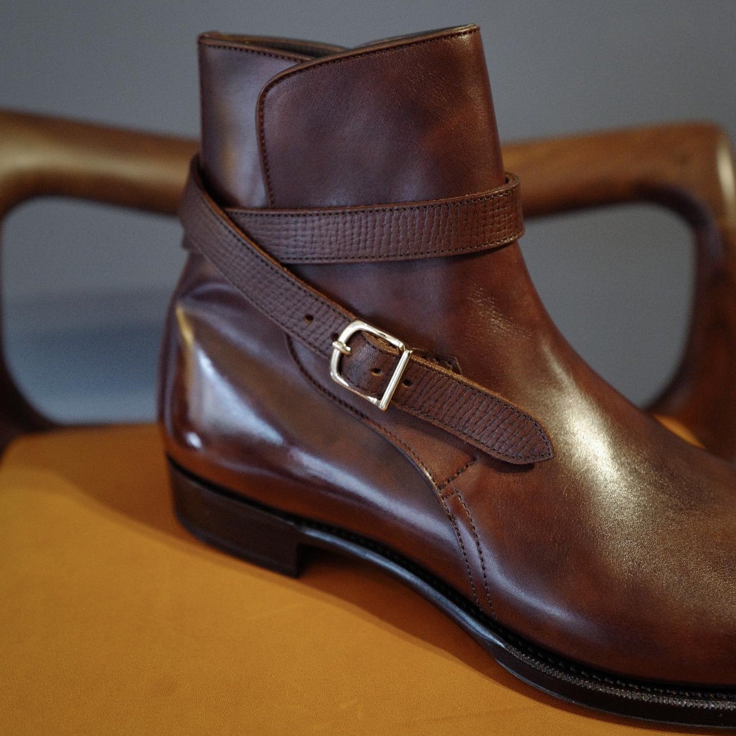 Brandon Belt Buckle Boots