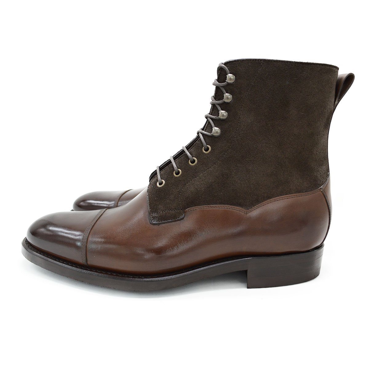 British new gentleman lace-up boots