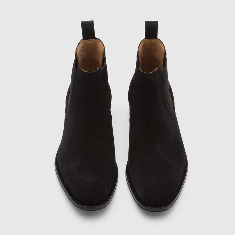 Fashionable and versatile casual suede Chelsea boots