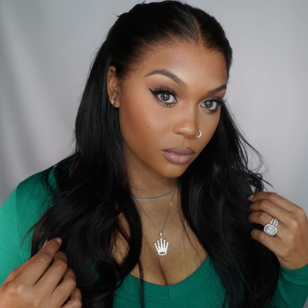 Pre-bleached & Pre-plucked & Pre-cut Lace Front Wig