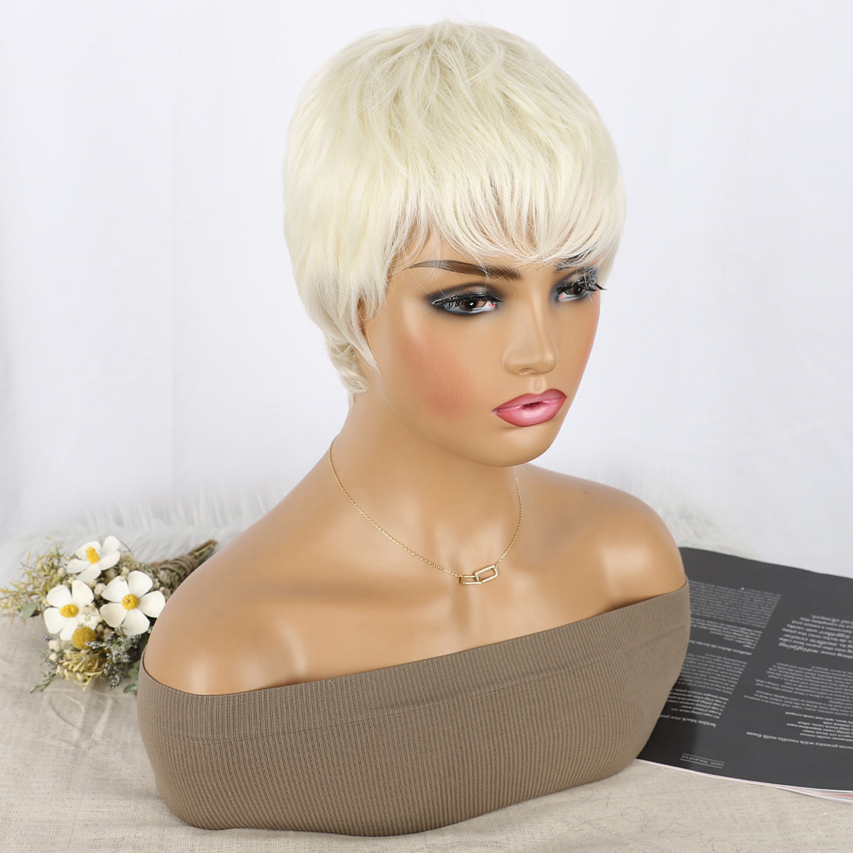 Women's fashionable short wig 1024121303