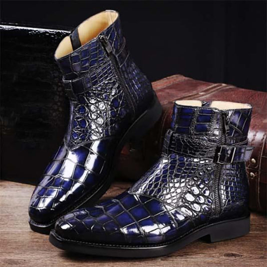 Men’s Handcrafted Pattern Boots