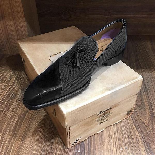 Italy Handmade Men Loafers